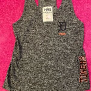 Last call vs Secret pink Detroit tigers tank xs new nwt